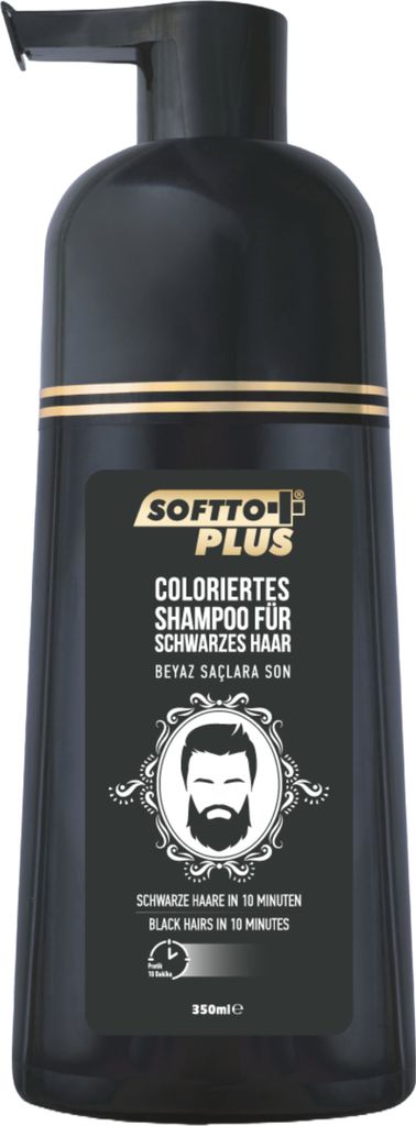 Softto Plus Black Hair Shampoo Szampon do włosów czarnych i Zdjęcie produktu