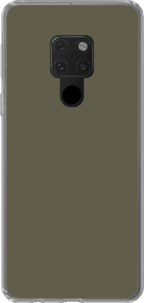 MuchoWow Handyhülle Schutzhülle Hülle für Telefoonhoesje Huawei P40 Lite Grau - Warm - Herbst Silikon Softcase Handy Hülle - Handy