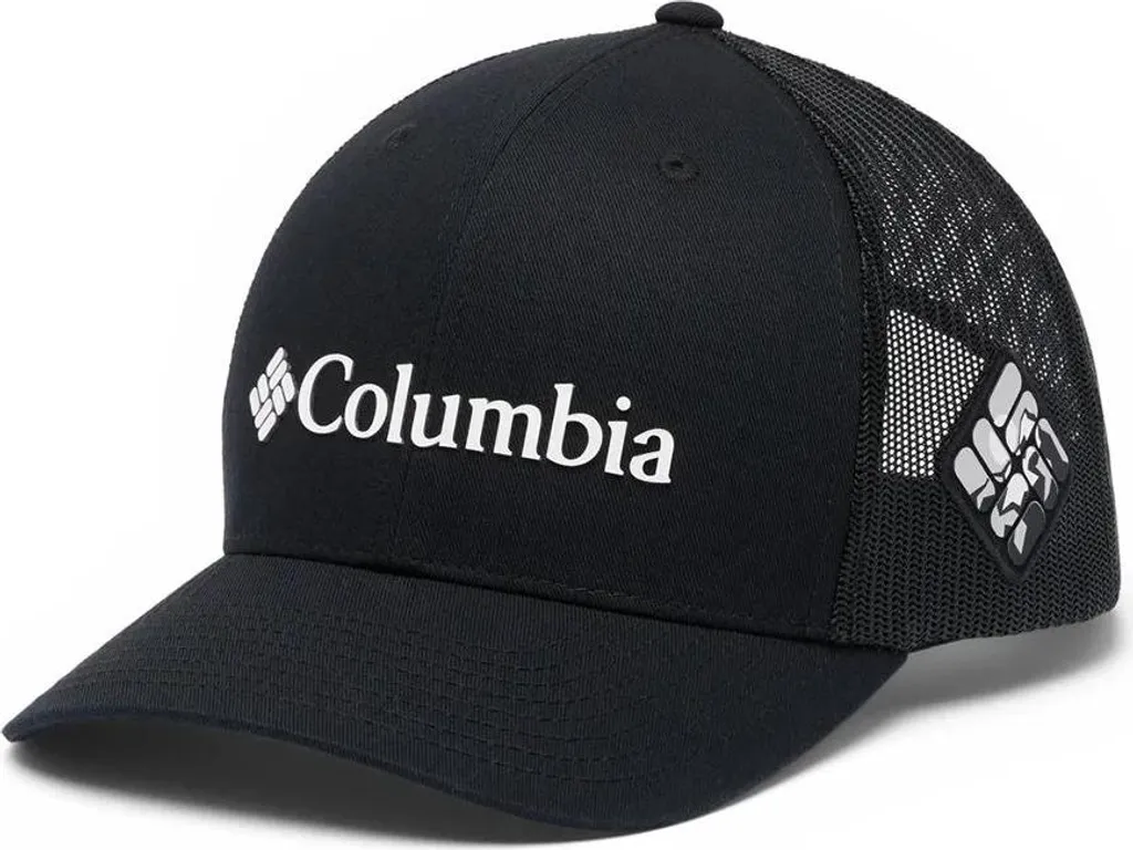 Casquette Trucker Columbia Noir pour Randonnée et Activités Outdoor