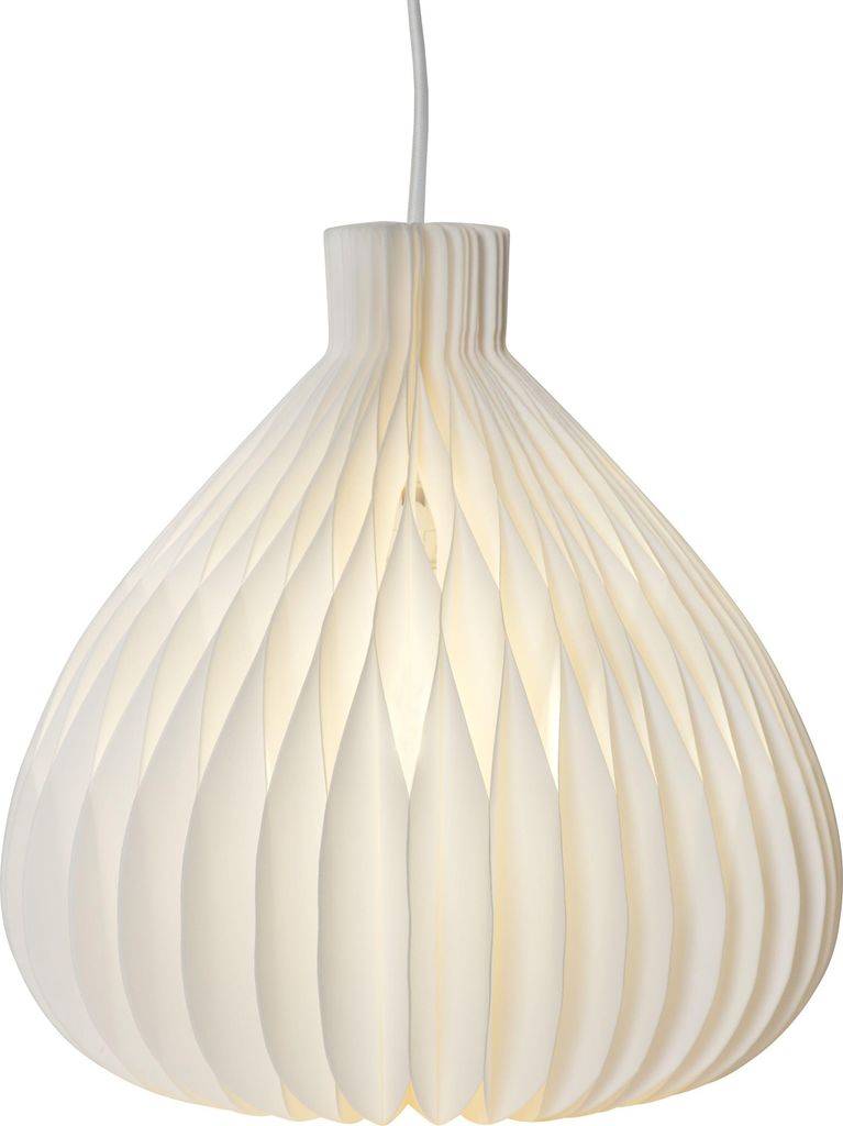 Decorazione da appendere "Honeycomb", carta, bianco, Immagine del prodotto 