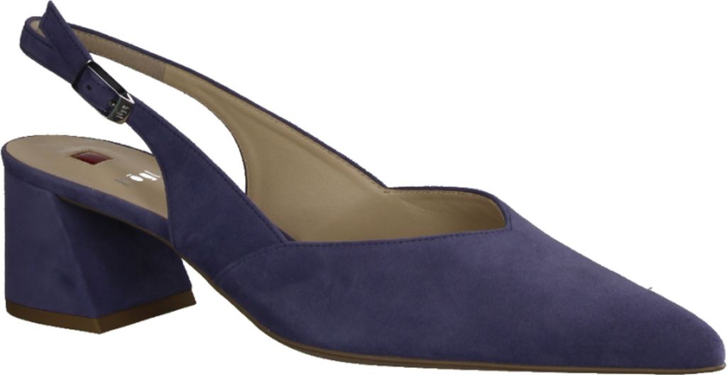 Högl Slingpumps Damen 31373538333639 Blau 38 1/2 EU