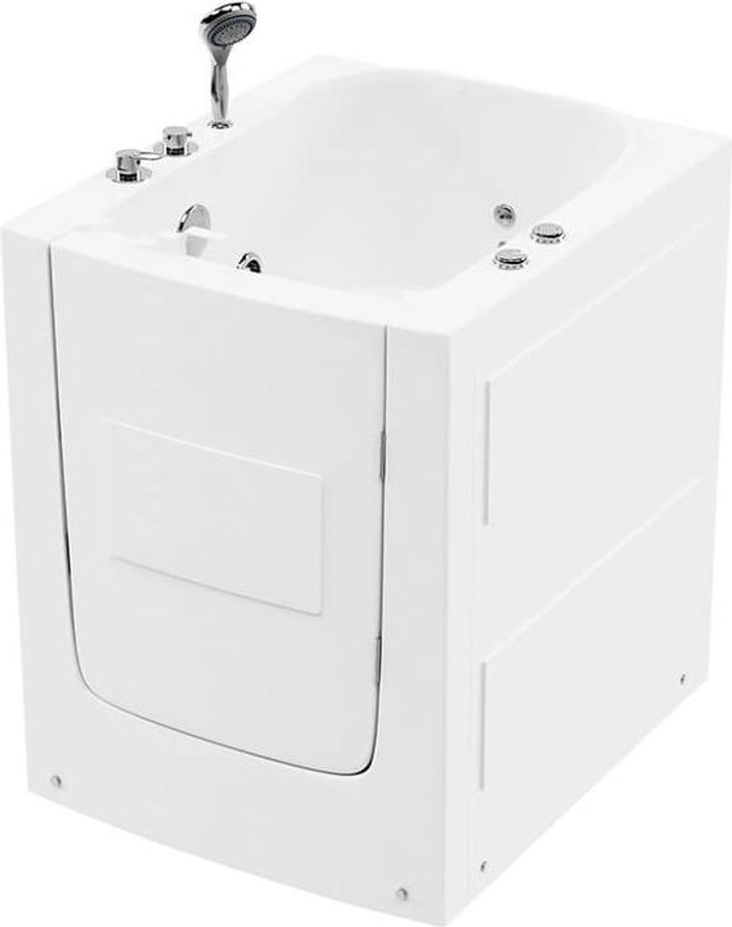 Seniorenbadewanne Vital L (sitzend) 100 x 90 x 115 cm, Rechtsanschlag