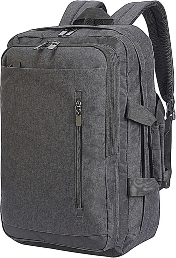 Shugon - Laptop-Tasche "Bordeaux" BC3927 (Einheitsgröße) (Dunkelgrau/Schwarz)