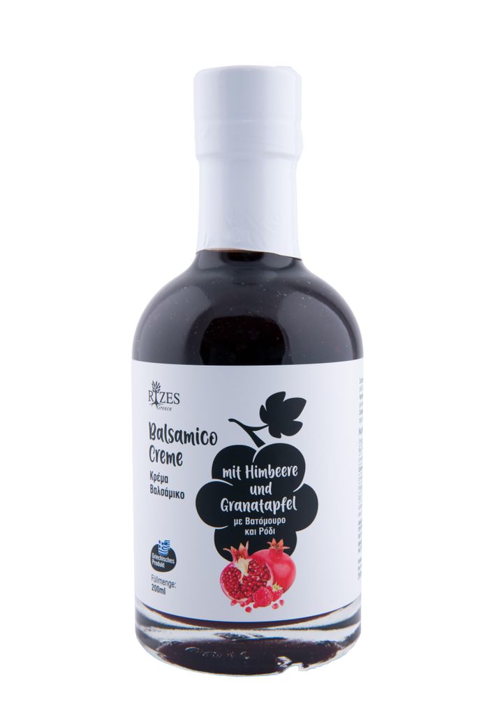 Rizes Greece Balsamico Creme Himbeere-Granatapfel (200 ml) Produktbild 