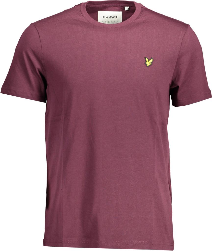 LYLE & SCOTT - Einfarbiges Herren-T-Shirt mit Logo - Größe L