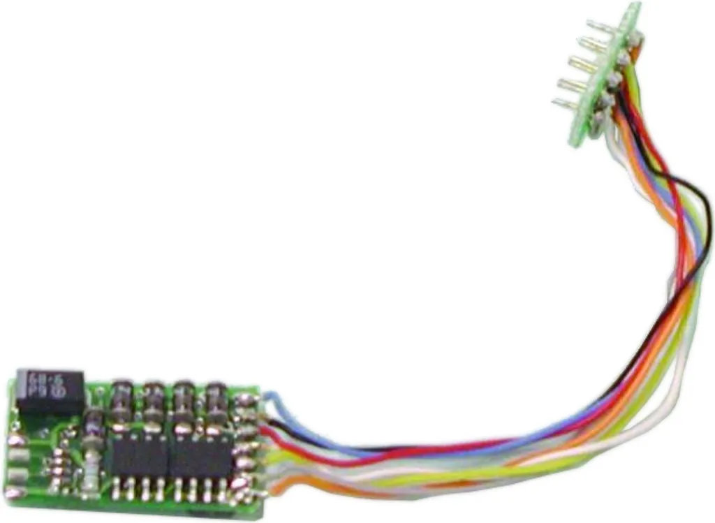 Décodeur numérique de locomotive Piko Hobby interface 8 pôles NEM 652