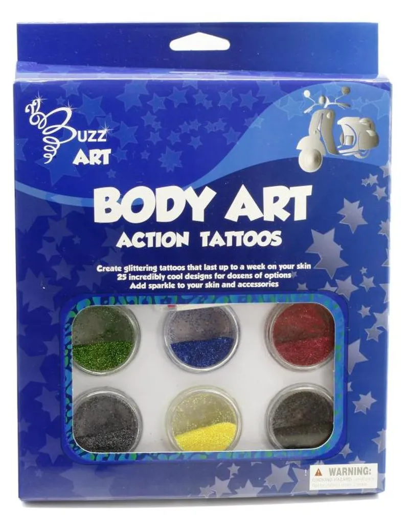Kit tatouage enfant pour anniversaire et fête d'école 25 motifs