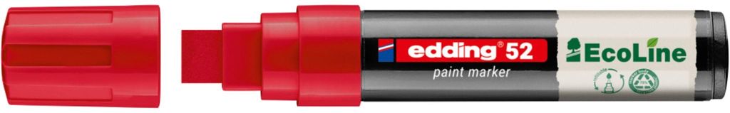 Edding Lackmarker wasserbasis 52 4-15 mm rot