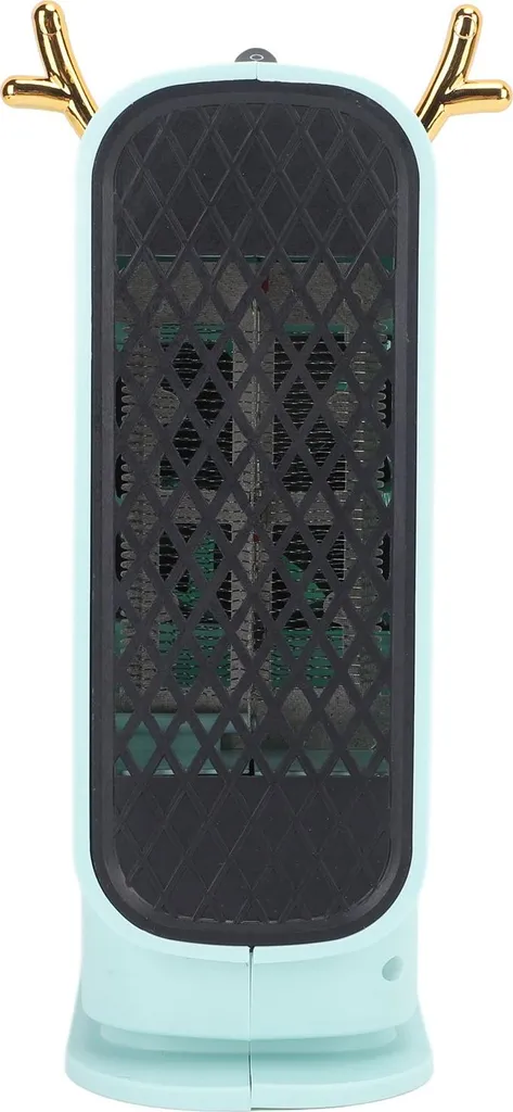 Mini radiateur soufflant de bureau - Chauffage d'appoint vert 220V silencieux