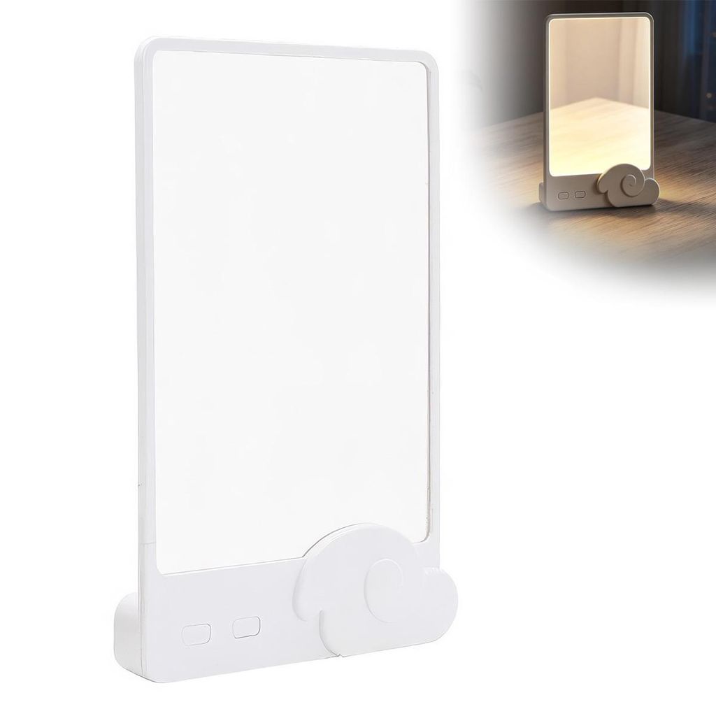 LED Leselampe Buchlampe flach wiederaufladbar, dimmbar 3 Lichtfarben, augenschonende Leseleuchte für Bett & Nachtlesen USB