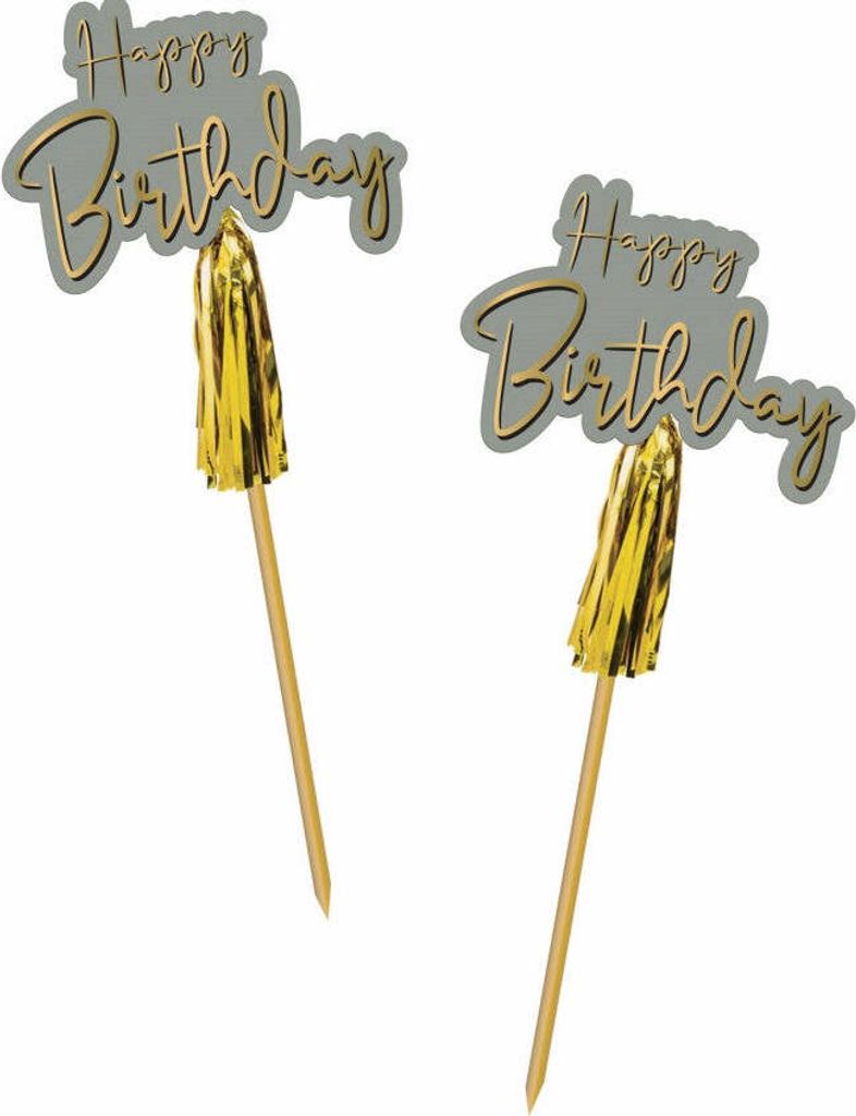 Cocktailpicker - Happy Birthday - ca. 12 cm