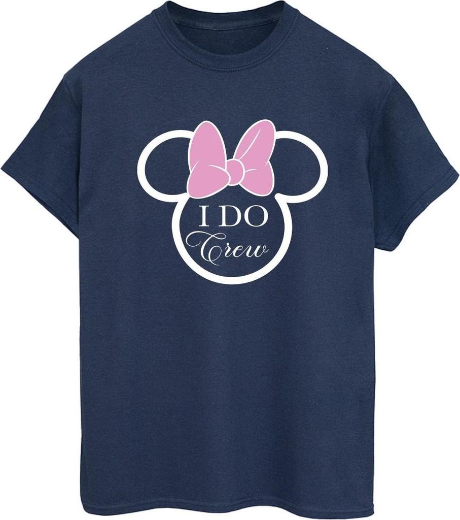 Disney - "I Do Crew" T-Shirt für Damen BI54035 (3XL) (Marineblau)