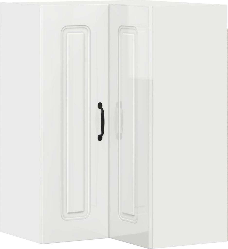 Küchenschrank Kalmar Hochglanz Weiß 57 x 57 x 80 cm