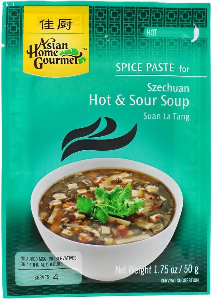 AHG Würzpaste Szechuan sauer scharf Suppe 50g Produktbild 