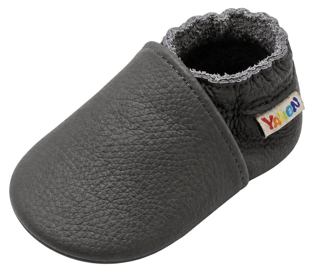 YALION Baby: Zachte leren loopschoenen, kruipshoes, Productafbeelding 