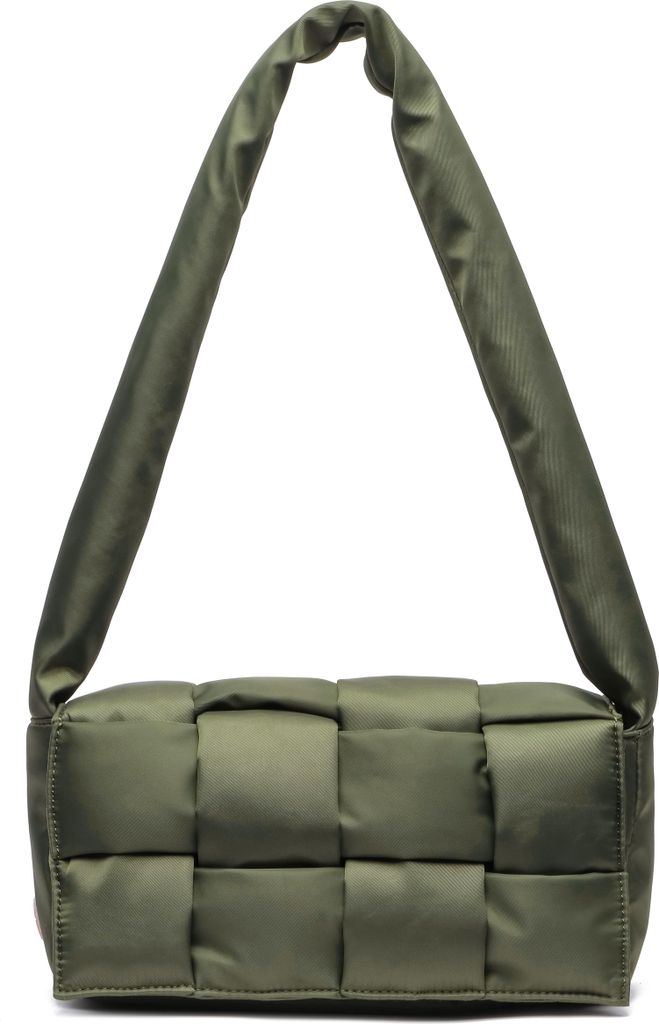 Schultertasche Recycle aus recyceltem Nylon von collezione alessandro