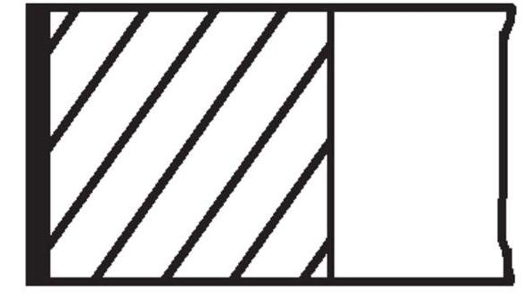 MAHLE 039 82 V0 Kolbenringsatz x