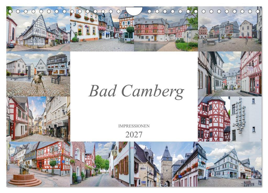 Bad Camberg Impressionen (Wandkalender 2027 DIN A4 quer), CALVENDO Monatskalender