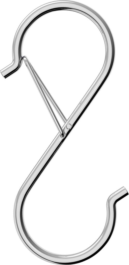 Jan Nowak Ganci per appendiabiti 9 x 3,5 x 0,3 cm Set da 10 Immagine del prodotto 