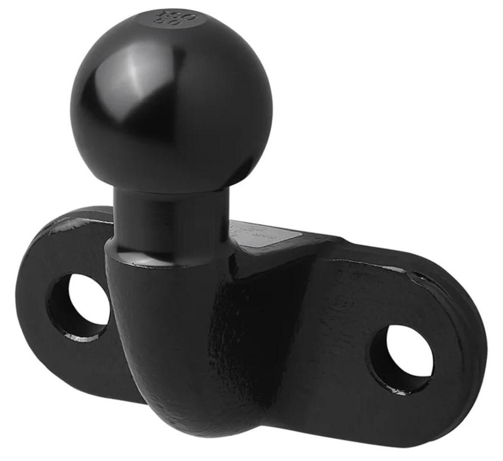 Boule d'attelage noire coudée D17.2/S350 Image du produit 