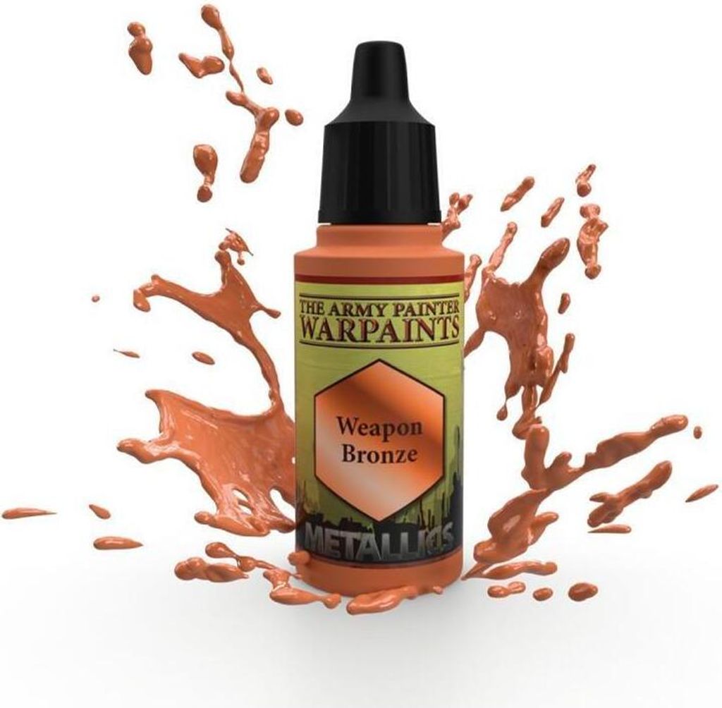 Warpaints Metallic Weapon Bronze für Miniaturen, 18ml Acrylfarbe