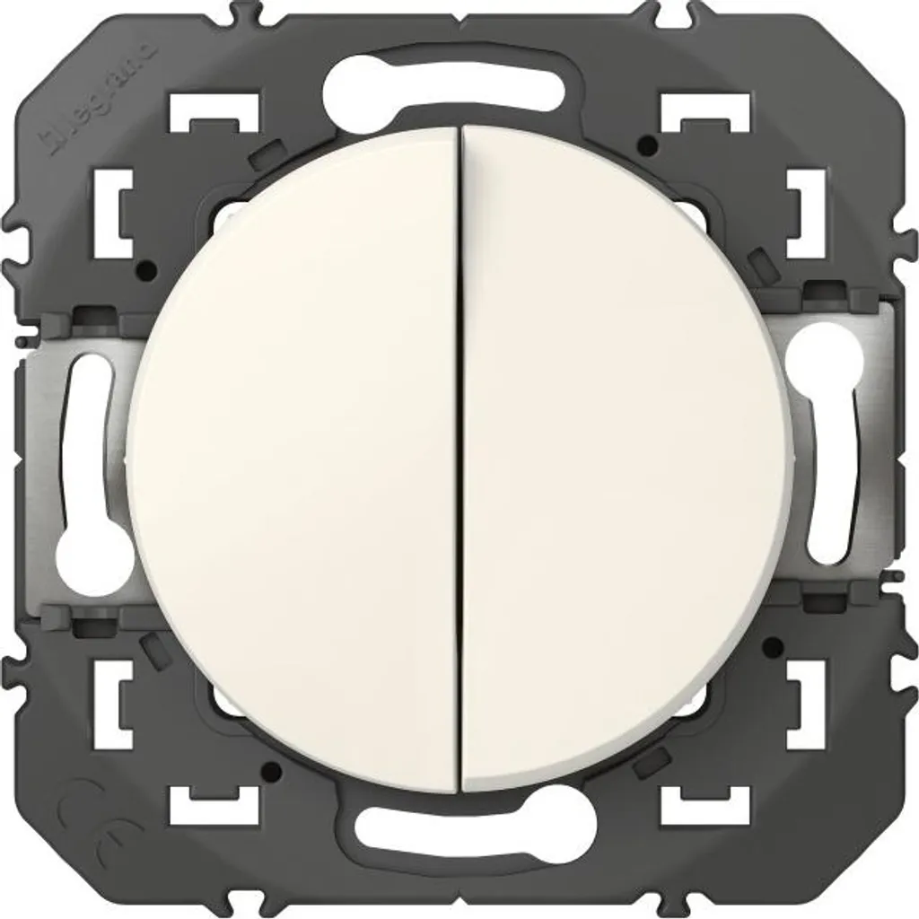 Doppio Pulsante Legrand Dooxie Bianco 6A - Ricambio Originale Online