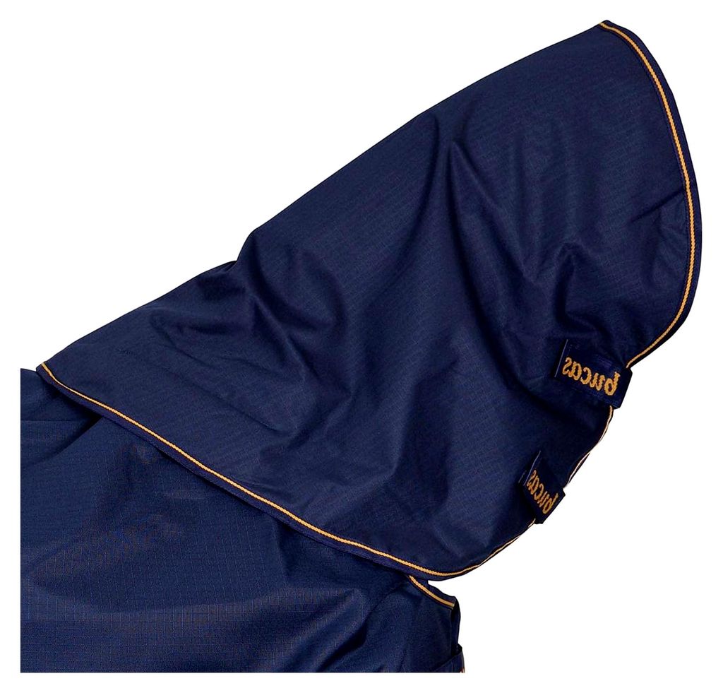 Irish Turnout Combi Neck 300g - Navy/Gold - Halsteil