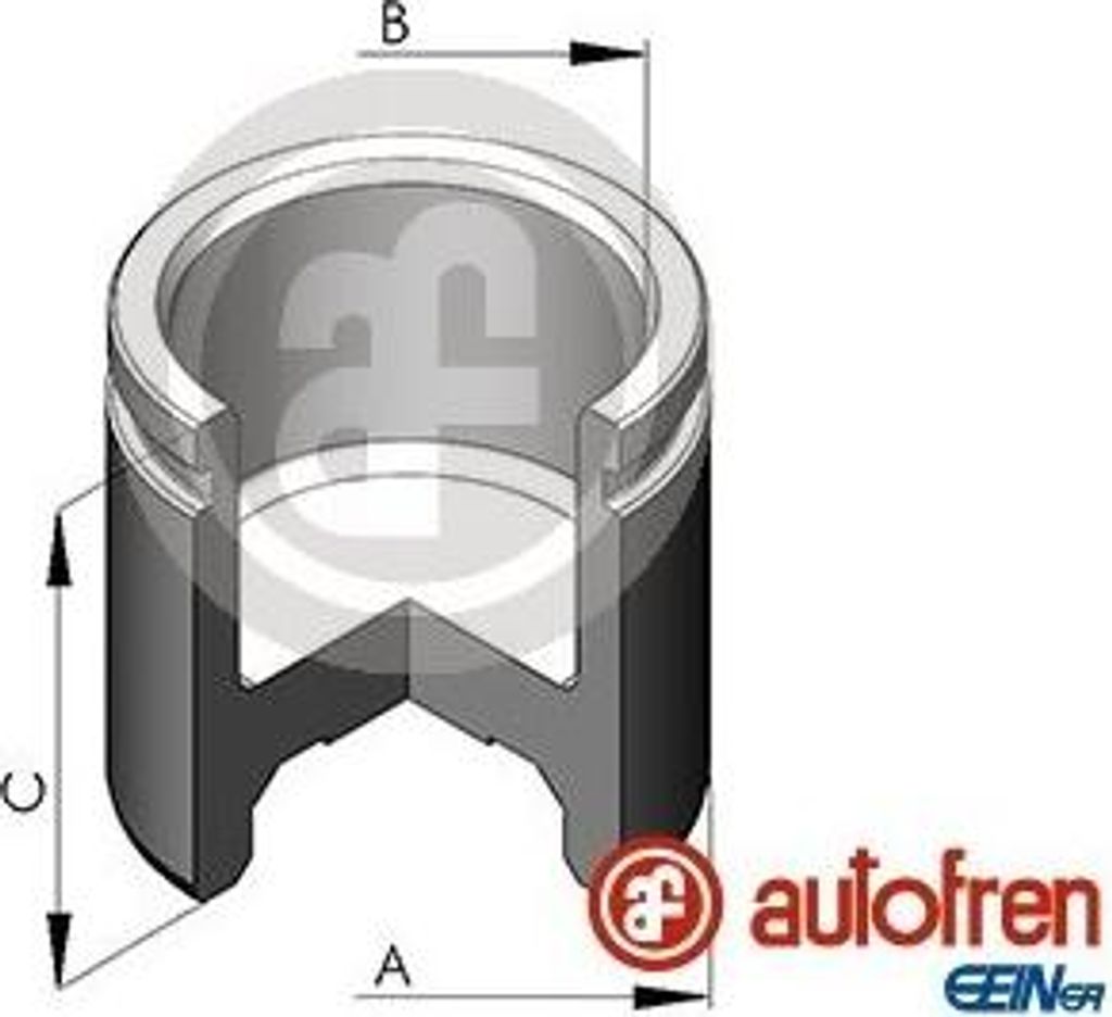 AUTOFREN SEINSA Bremssattel-Kolben für VW GOLF II (19E, 1G1) 48mm Stahl