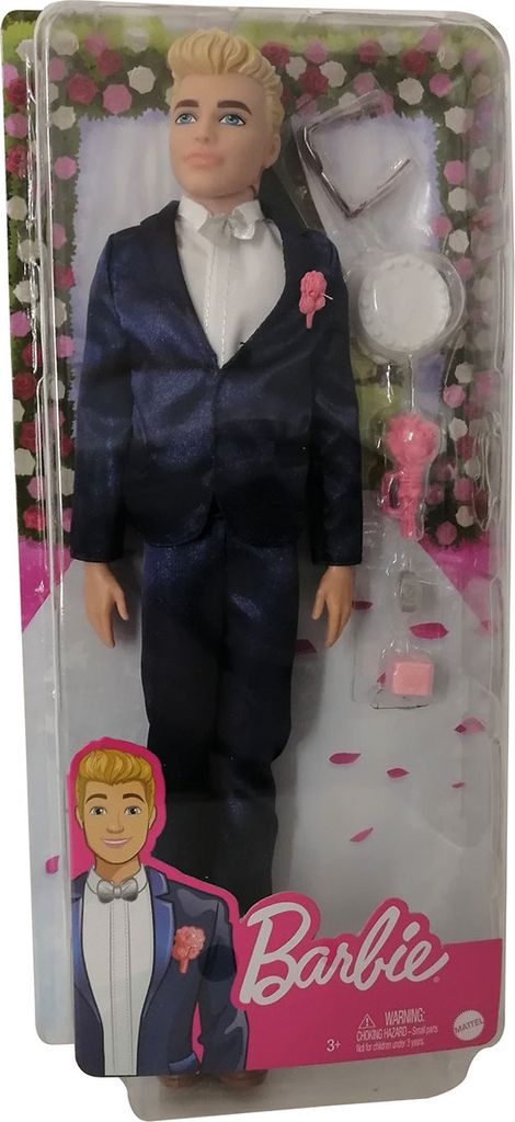 Barbie Ken Bräutigam Puppe, Barbie Hochzeit, Anziehpuppe, Produktbild 