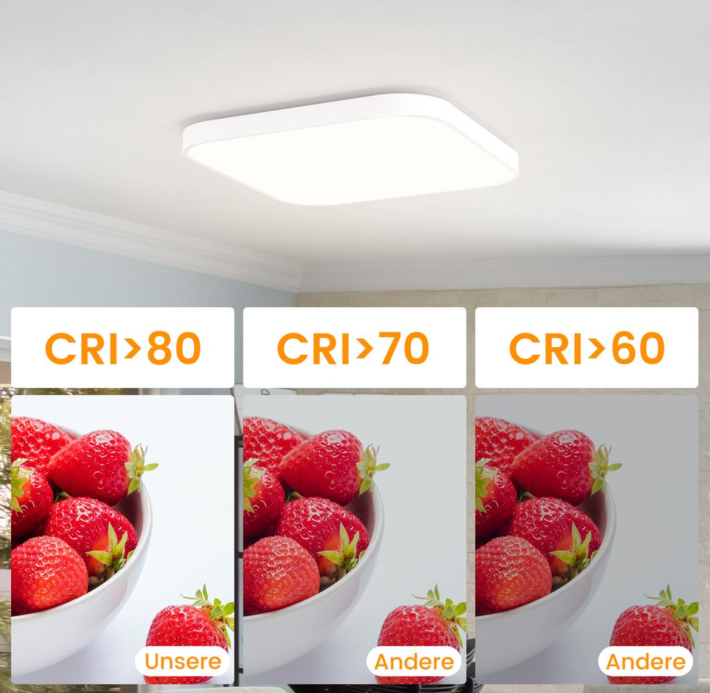 ZMH LED stropné svetlo stmievateľné - 15 W kúpeľňové Obrázok produktu 7
