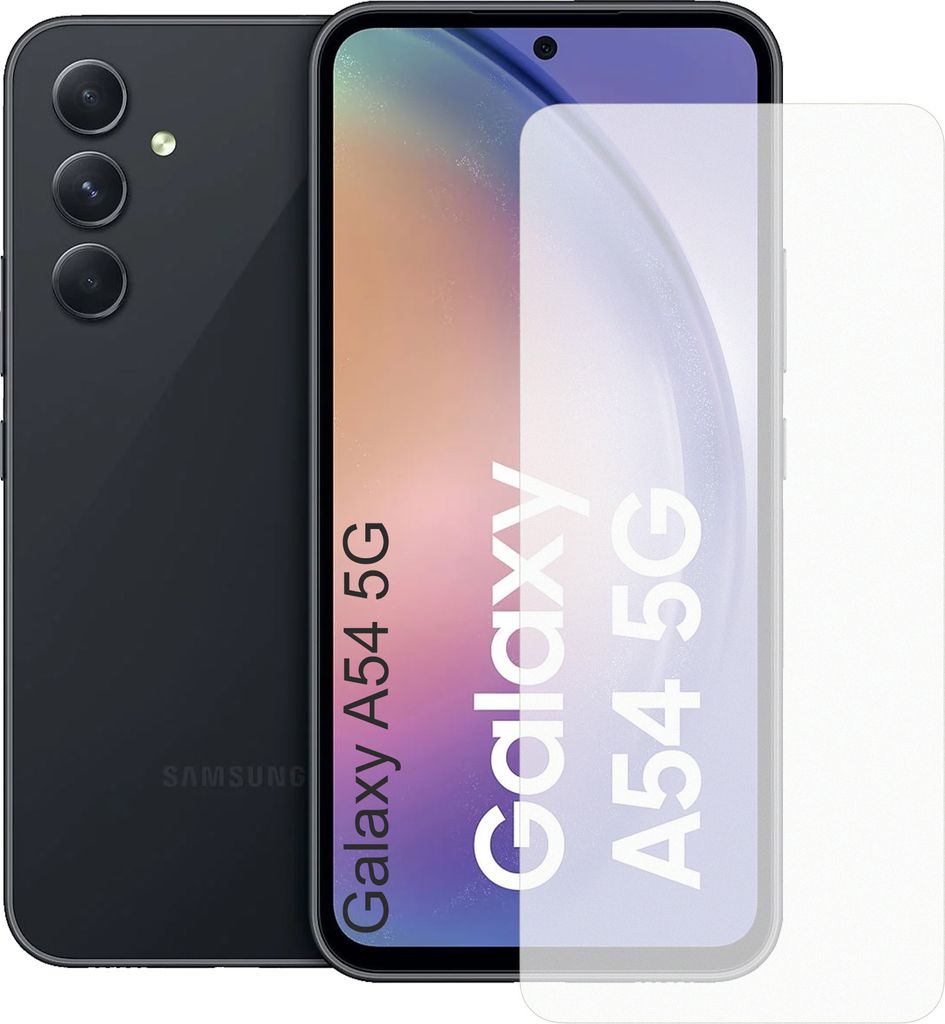 Display-Schutzfolie Displayschutz-Glas 9H Glas für Samsung Galaxy A54 5G