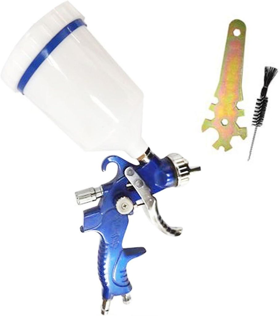 Sprühpistole Spritzpistole Düse 1,4 mm Lackpistole Lackierpistole (POM-FT200-12V)