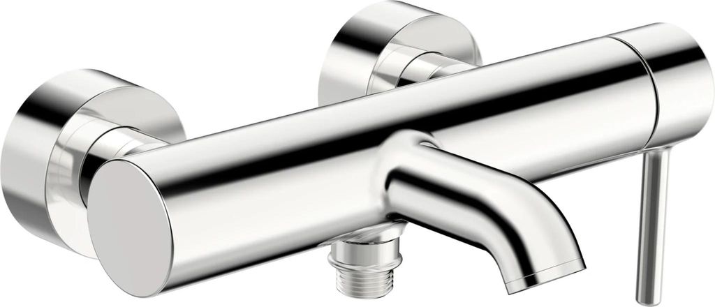 Hansa HA EHM Wannenfüll- und Brausebatterie, HANSAVANTIS Style 5444, Ausladung 168 mm, Chrom, 1 Stk.