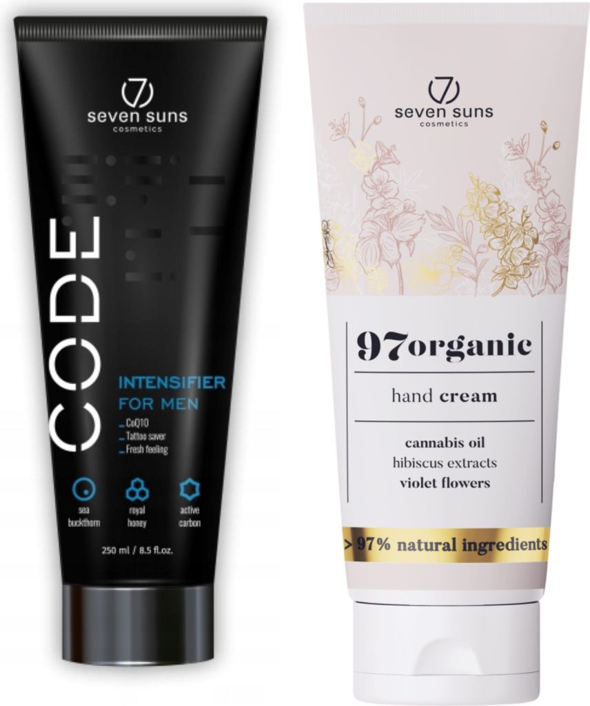 7suns Code Accelerator für Männer 250 ml + Handcreme 75 ml gratis