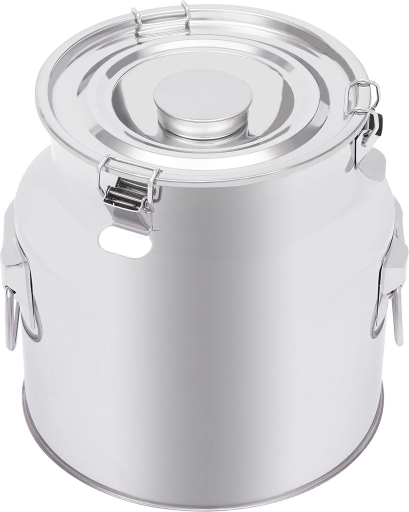 22L Edelstahl Milchkanne luftdicht mit Deckel Weinträger Produktbild 6