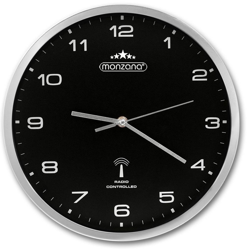 Monzana Orologio parete muro orologi quarzo automatico 31cm Immagine del prodotto 