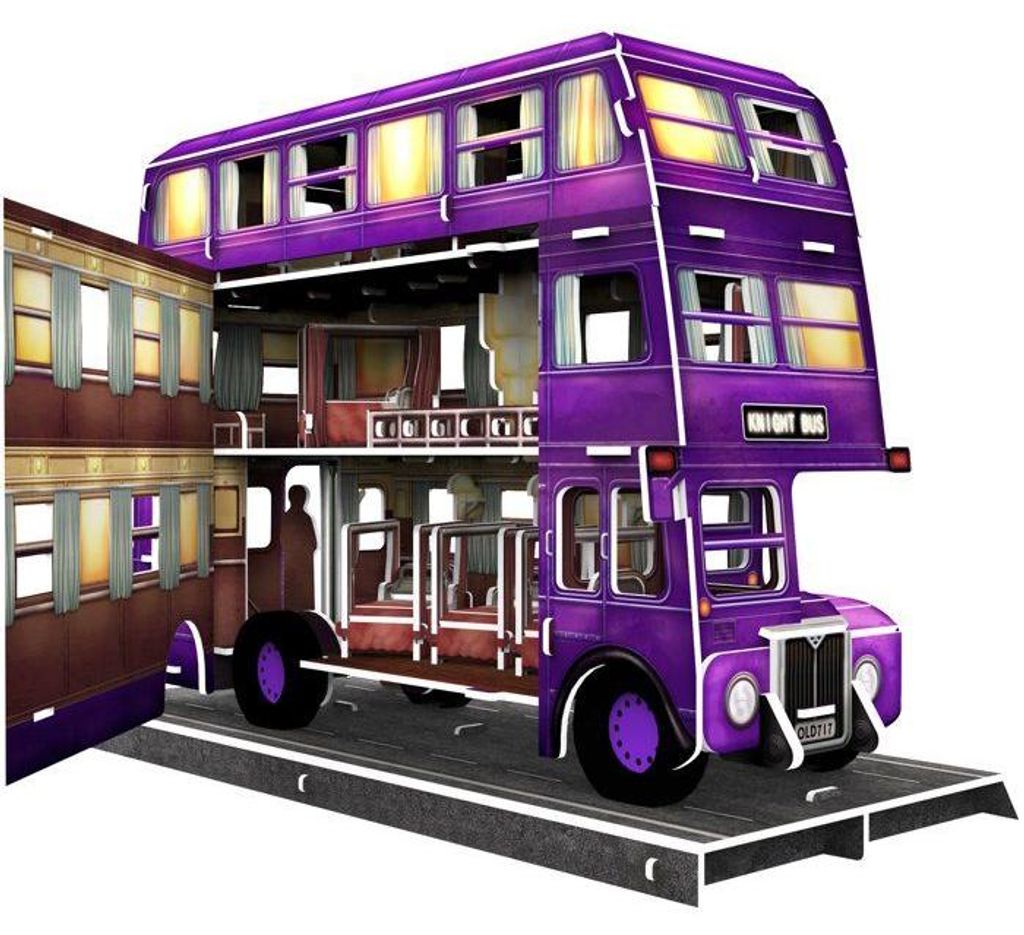 3D Puzzle Magicobus Harry Potter, 87 Teile, EXPLORA, Ab 8 Jahren