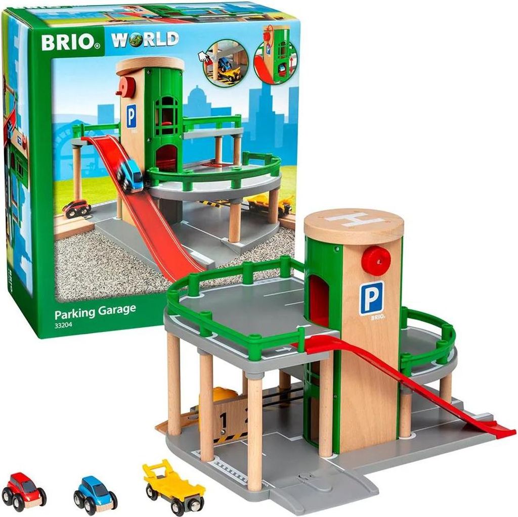 BRIO Parc de stationnement, routes et rails, 1set Image du produit 