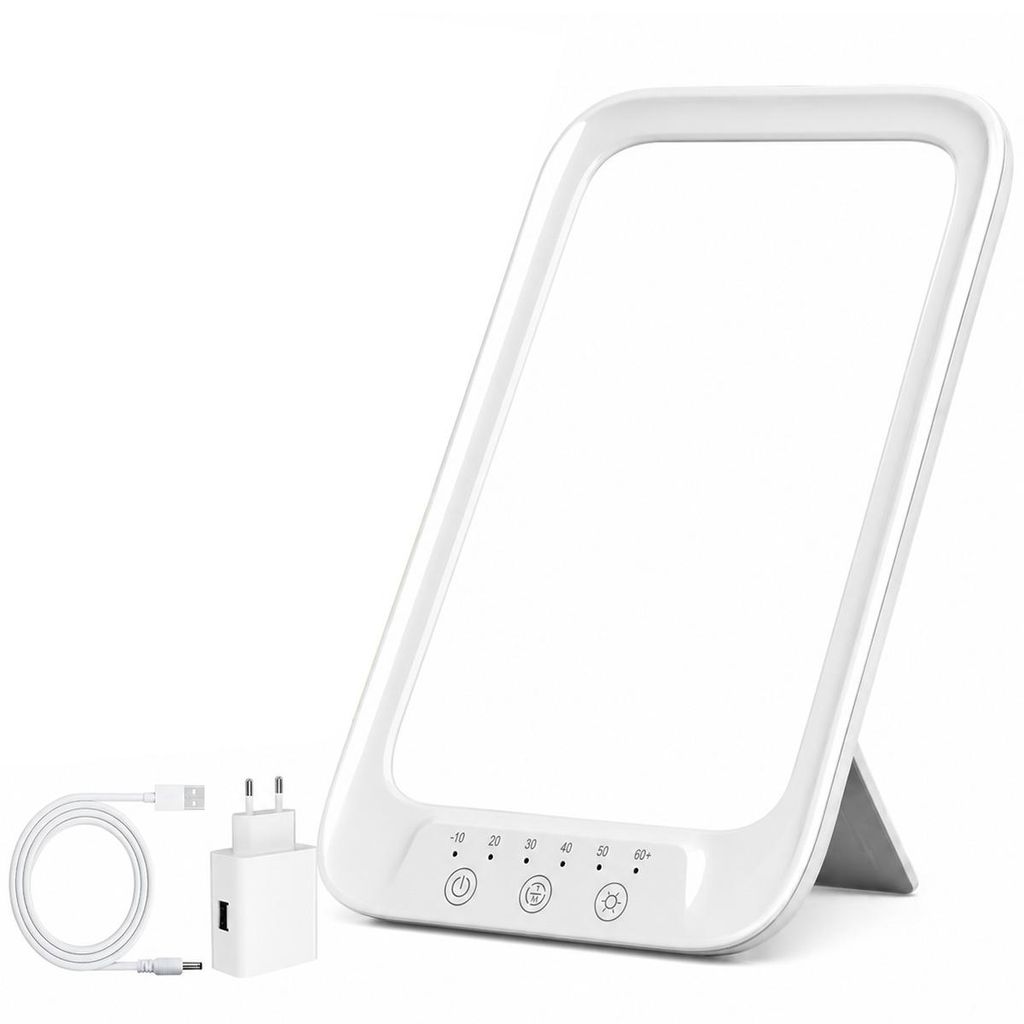 Tageslichtlampe 20000 Lux, LED Lichttherapielampe UV-frei Produktbild 