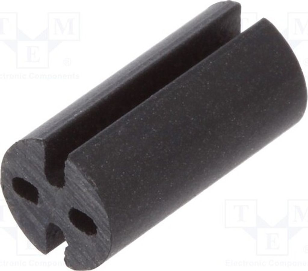 10x Distanzmuffe L: 9,5mm ØLED: 3mm ØAußen: 4,8mm LED schwarz 8GE04V80392 Distanze