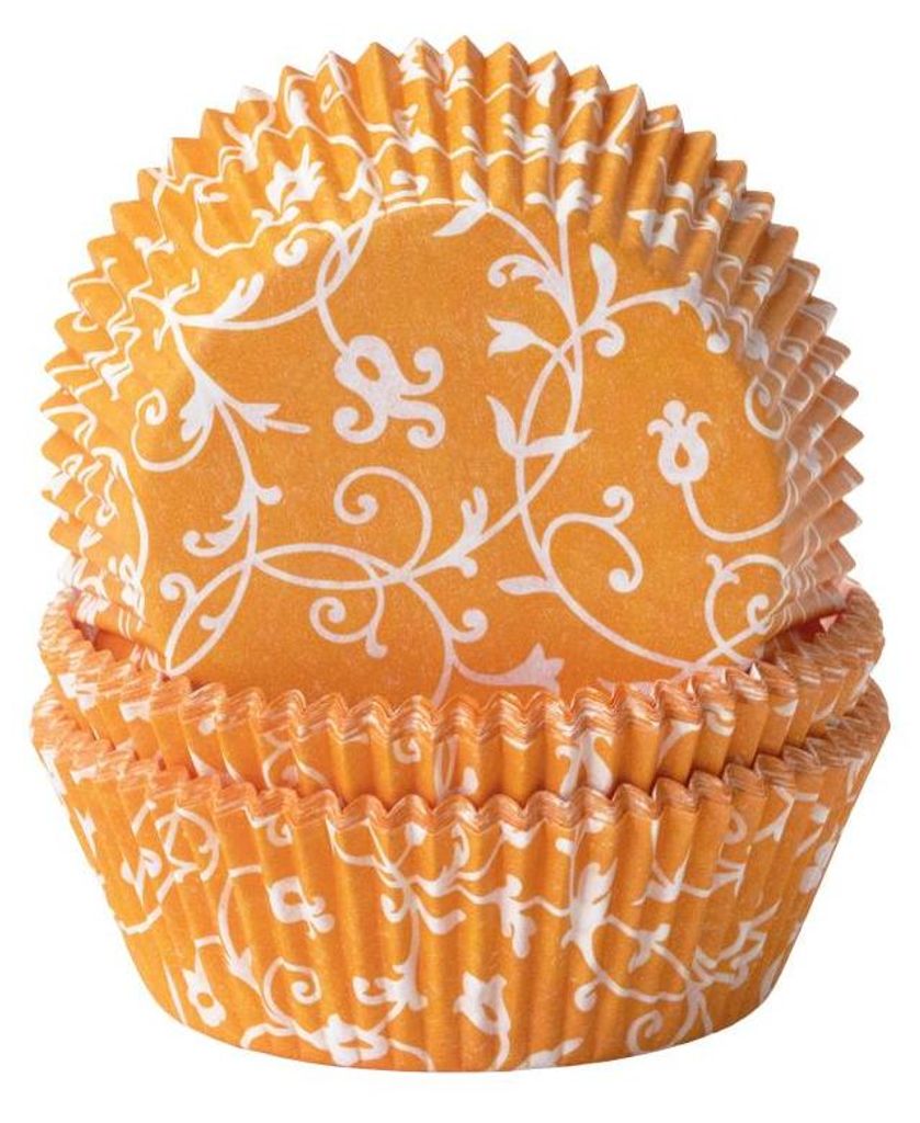 Demmler Muffinformen Mango/Weiß - zum Dekorieren Produktbild 