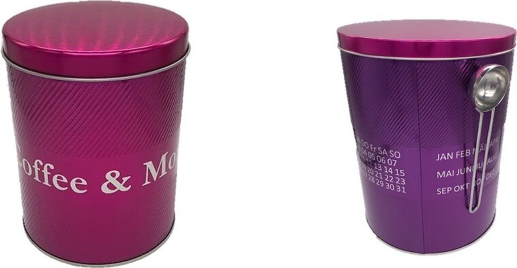 Kaffeedose, kaffeedose Luftdicht 1000g Vakuum Edelmetall Aromadose kaffeepulver behälter kaffee aufbewahrung mit Löffel für Kaffeebohnen Pulver ...