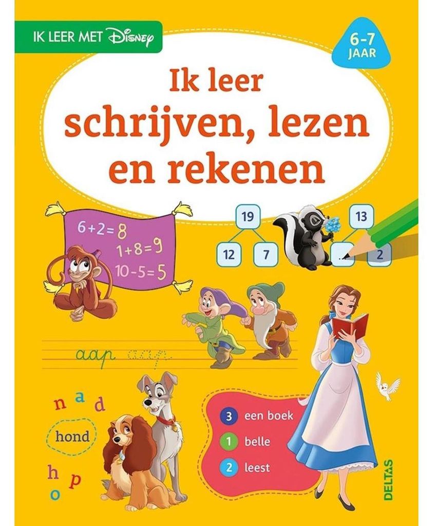 Deltas Disney Schreiben, Lesen und Rechnen (6-7 Jahre)