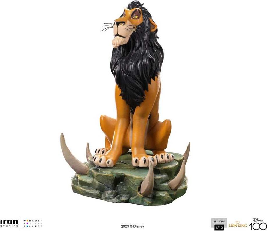 Iron Studios - The Lion King Art Scale Statue 1/10 Scar Regular 16 cm