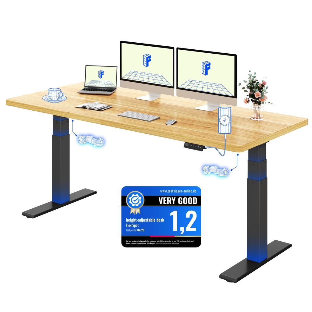 FLEXISPOT ValtreX E200 Scrivania regolabile in altezza Immagine del prodotto 