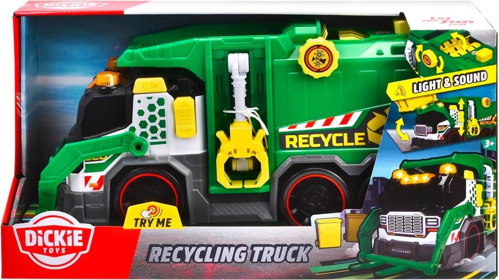 Dickie Toys 203307001, Nákladní auto, 3 rok/roky, AA, Obrázek produktu 