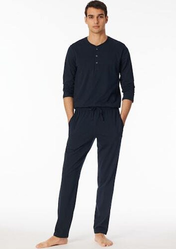 Schiesser Herren Hose lang Gr. 54  royal Produktbild 