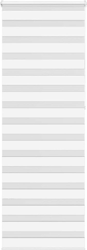 Maison Exclusive - Doppelrollo Weiß 90x230 cm Stoffbreite 85,9 cm Polyester