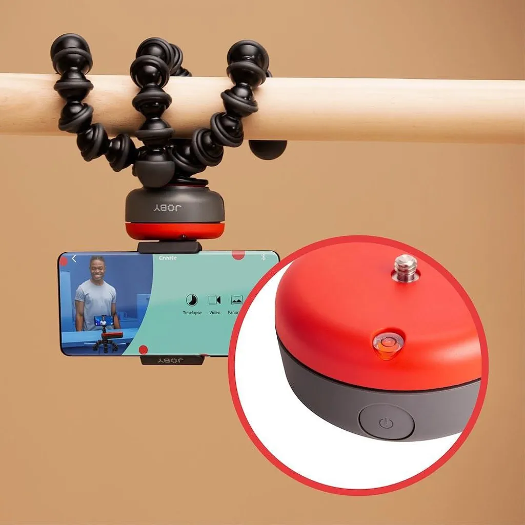 JOBY Spin Bluetooth: Testa a Sfera Motorizzata per Video e Timelapse Pro - 19