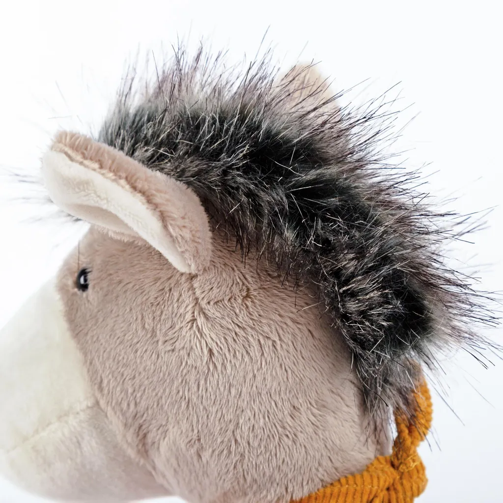Doudou âne sigikid lavable et sûr pour éviter les allergies de bébé - 3
